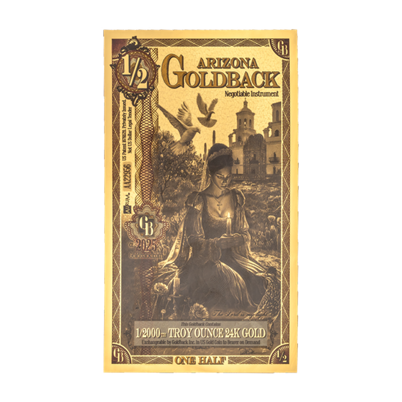 Arizona 1/2 Goldback