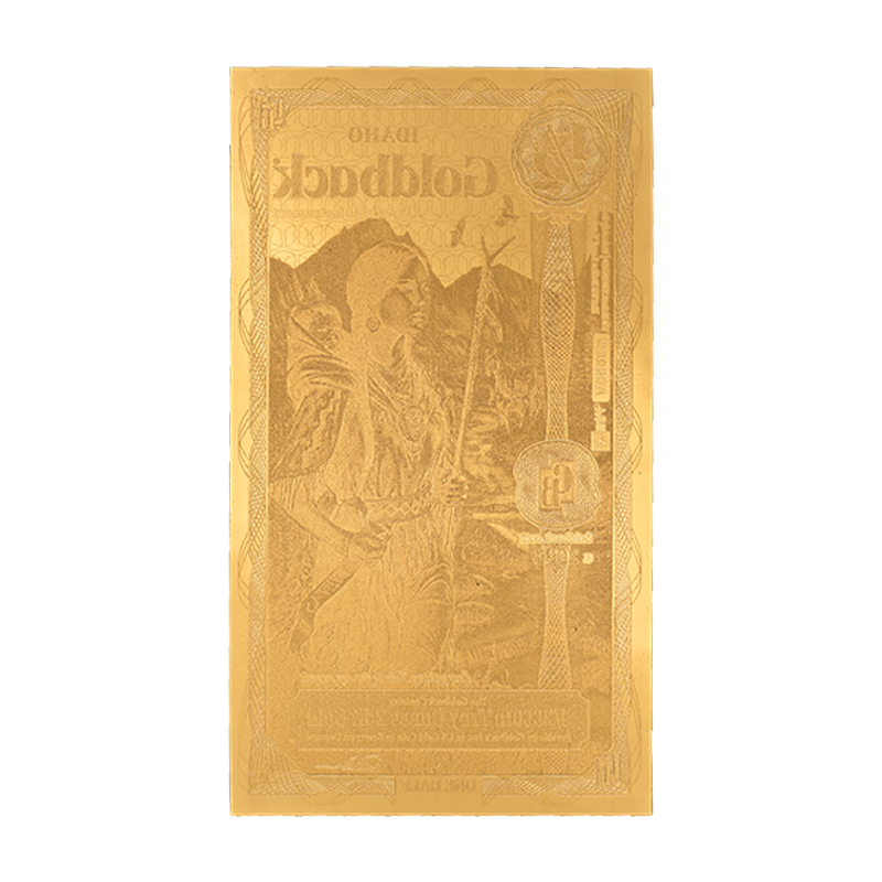 Idaho Alpha 1/2 Goldback - Image 2