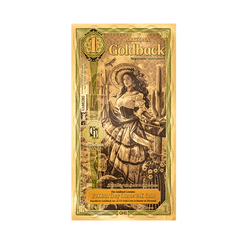 Arizona 1 Goldback