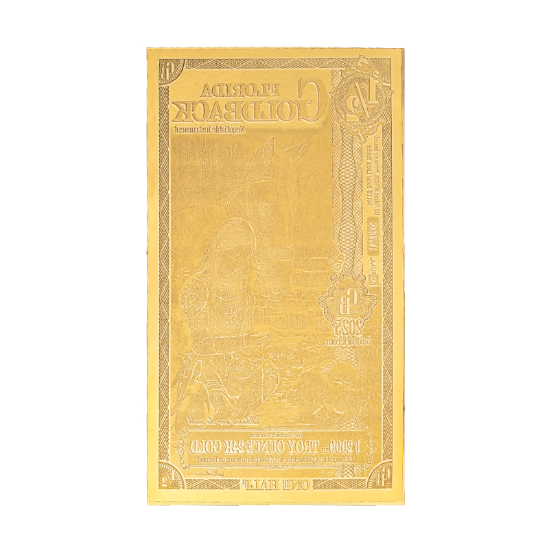 Florida 1/2 Goldback - Image 2