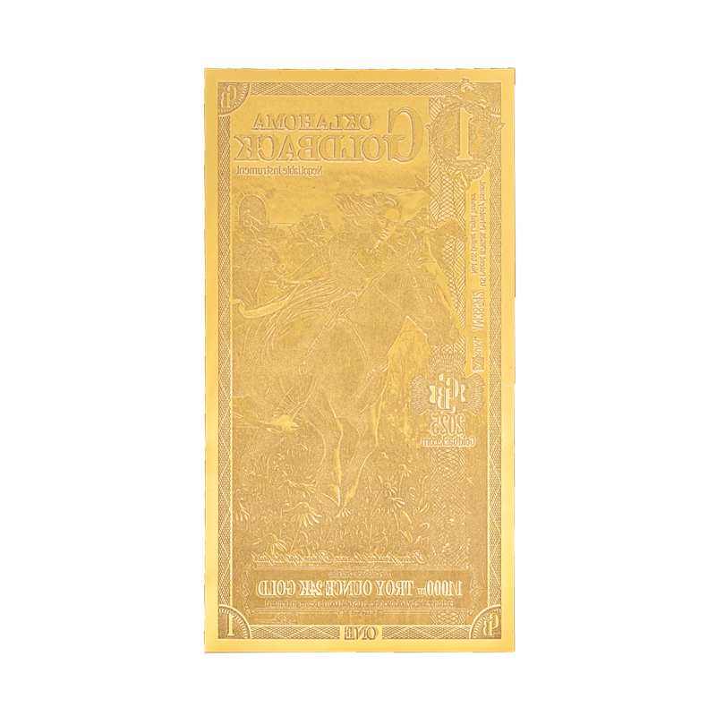 Oklahoma 1 Goldback - Image 2